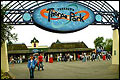 Thorpe Park - leisure theme park near London, UK