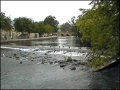 The River Wye at Bakewell in Derbyshire