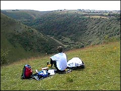 Wonderful view of Monsal Dale, Derbyshire