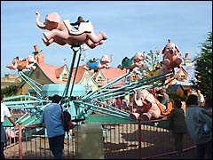 The Flying Jumbos in Toytown at Chessington