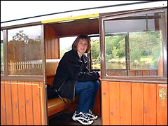 Lappa Valley railway carriage