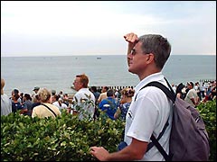 Looking out for more aircraft at the Eastbourne Airbourne airshow
