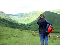 Longsleddale scenery in the Cumbrian Fells