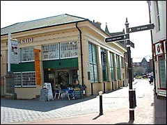 Previous railway engine shed in Lewes