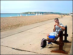 Picnic at Seaford in Sussex