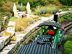 The Lego Orient Express, made of Lego bricks!