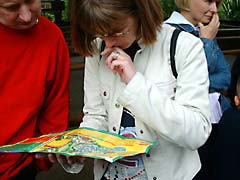 Pondering over the Legoland guide