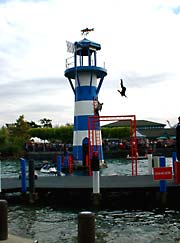 Falling from the lighthouse: the Stunt Show finale at Legoland