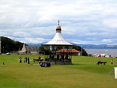 The bandstand in Nairn, Scotland