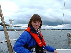 Sailing out on the Moray Firth