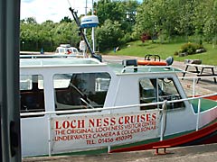Ready to cruise Loch Ness from Drumnadrochit