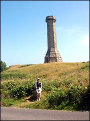Hardy's Monument in Dorset