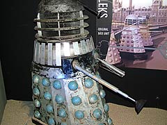 An old original Dalek looking the worse for wear