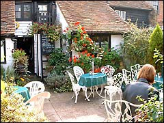 Quaint coffee shop in Rye, East Sussex