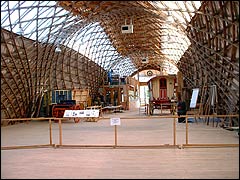 The Downland Gridshell at the Weald & Downland Open Air Museum