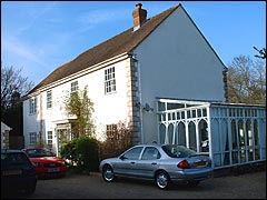 The B&B guest house near Slindon in West Sussex