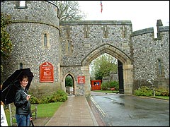 Arundel Castle entrance