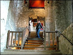 Inside the Keep at Dover Castle