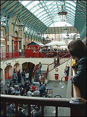The shopping complex in London's Covent Garden