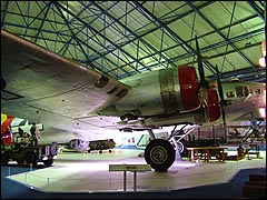 B17 Flying Fortress in the Bomber Hall at Hendon