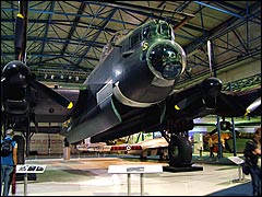 The Lancaster bomber at Hendon's RAF Museum