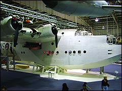 Sunderland MR5 flying boat at the RAF Museum, Hendon