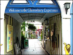 Entrance to the Glastonbury Experience