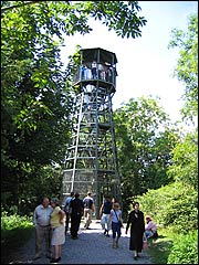 Lookout Tower at the top of the Gorge