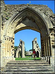 Glastonbury Abbey ruins