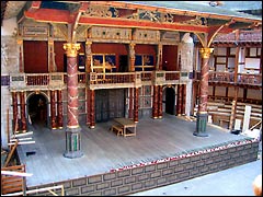 Shakespeare's Globe Theatre stage