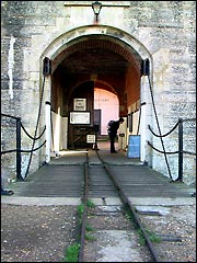 Hurst Castle entrance
