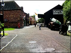 Entrance to Blists Hill Victorian Town, Shropshire 