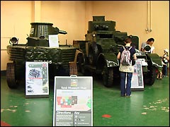 Some early era tanks at Bovington Tank Museum