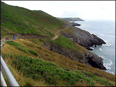 Gower: the coastal path along from Langland Bay