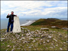 At The Beacon on Rhossili Down