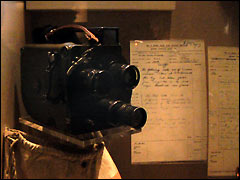 Film equipment used by soldiers during WWll