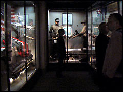Exhibits in the Second World War Gallery at the IWM