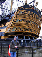 HMS Victory's stern
