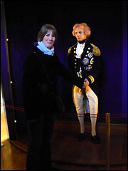 How do's, Admiral Lord Horatio Nelson in the Royal Naval Museum at Portsmouth