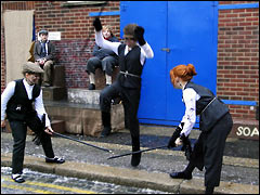 Victorian Christmas Festival: Chim-chimmany - chimney sweep apprentices