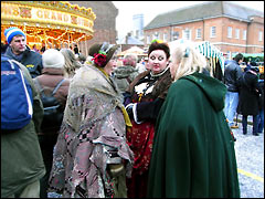 More Victorian characters at the Festival of Christmas at Portsmouth