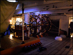 Portsmouth Historic Dockyard: HMS Warrior Wheelhouse