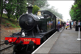 The Gloucestershire Warwickshire Railway steam engine