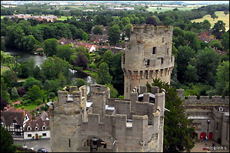 Warwick Castle: Caesar's tower