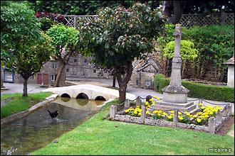 The Model Village's River Windrush at Bourton in Gloucestershire
