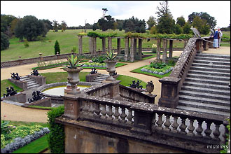 Osborne House gardens: lower terraced garden
