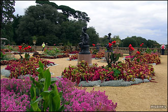 Osborne House gardens at East Cowes, IOW