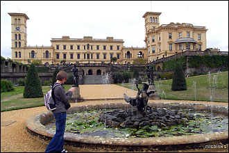 Water feature at Osborne House, Isle of Wight