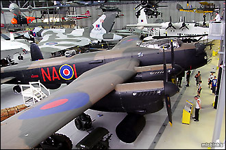 Lancaster bomber at Duxford
