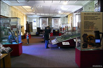 Carisbrooke Museum in Carisbrooke Castle on the Isle of Wight
